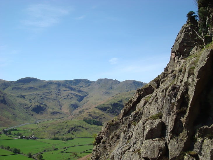Gimmer Crag Lake District Rock Climbing