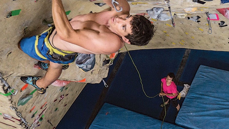 "Alex Honnold Mom Mother Rock climbing"
