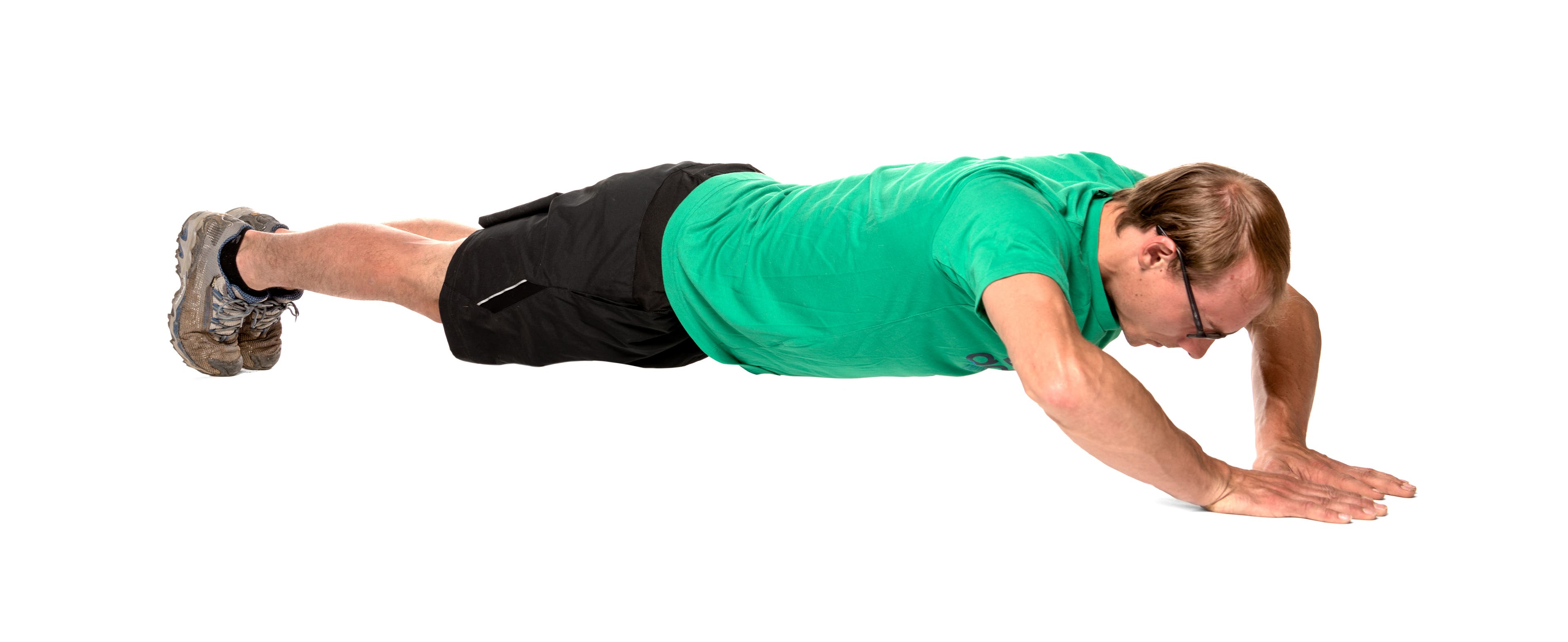 Superman Pushup Rock Climbing