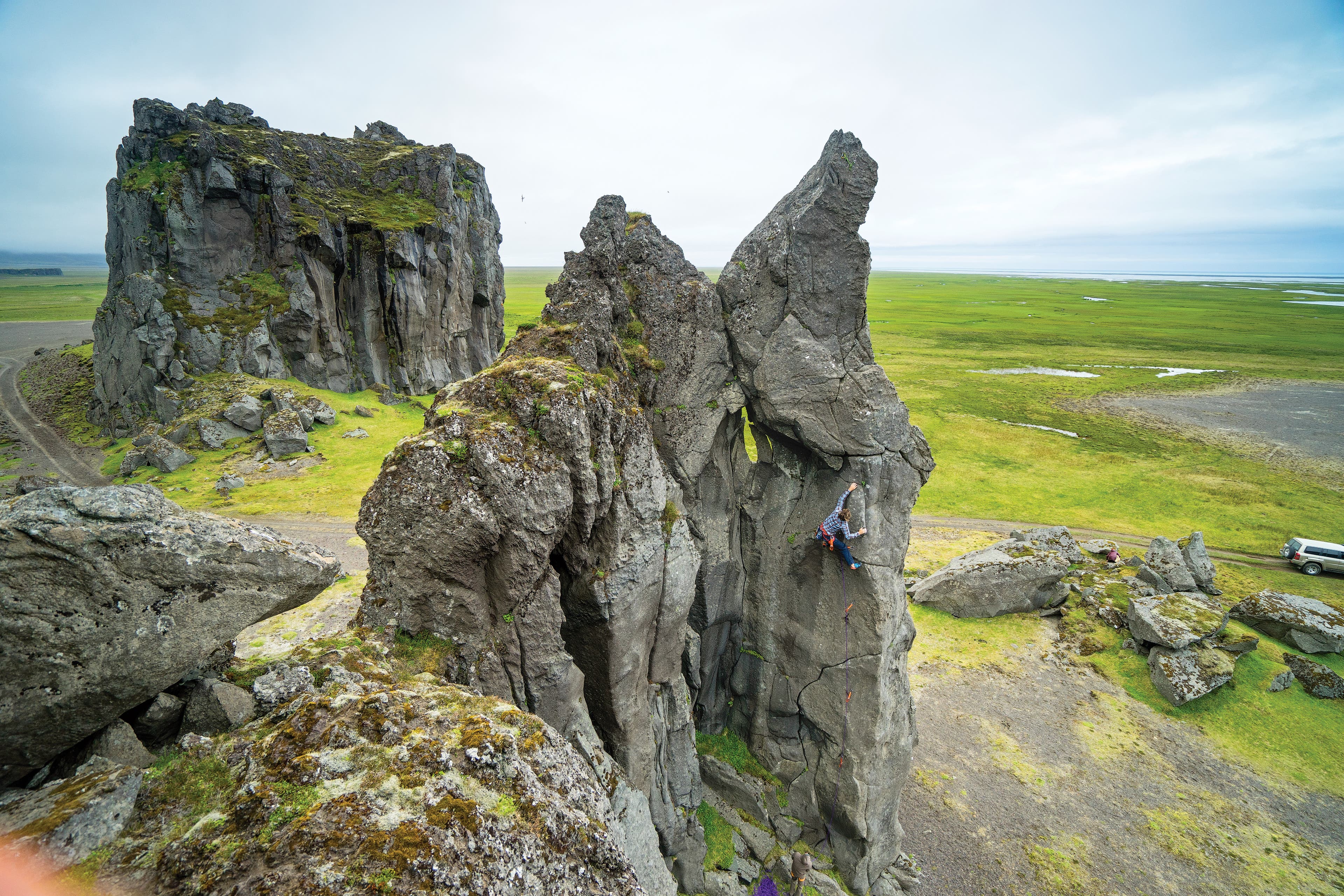 Chris Sharma Iceland Sport Climbing Rock