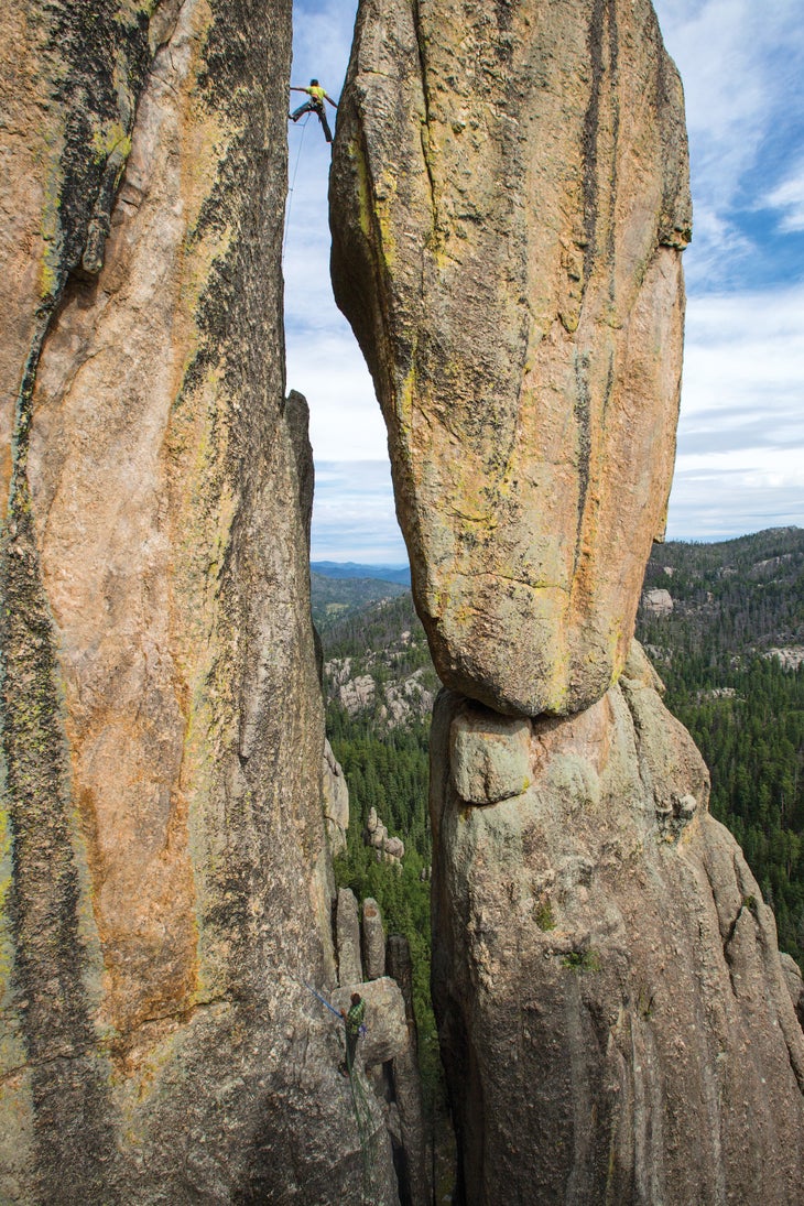 burr080815_062b_gn-web.jpg South Dakota Rock Climbing Custer State Park Clean Getaway