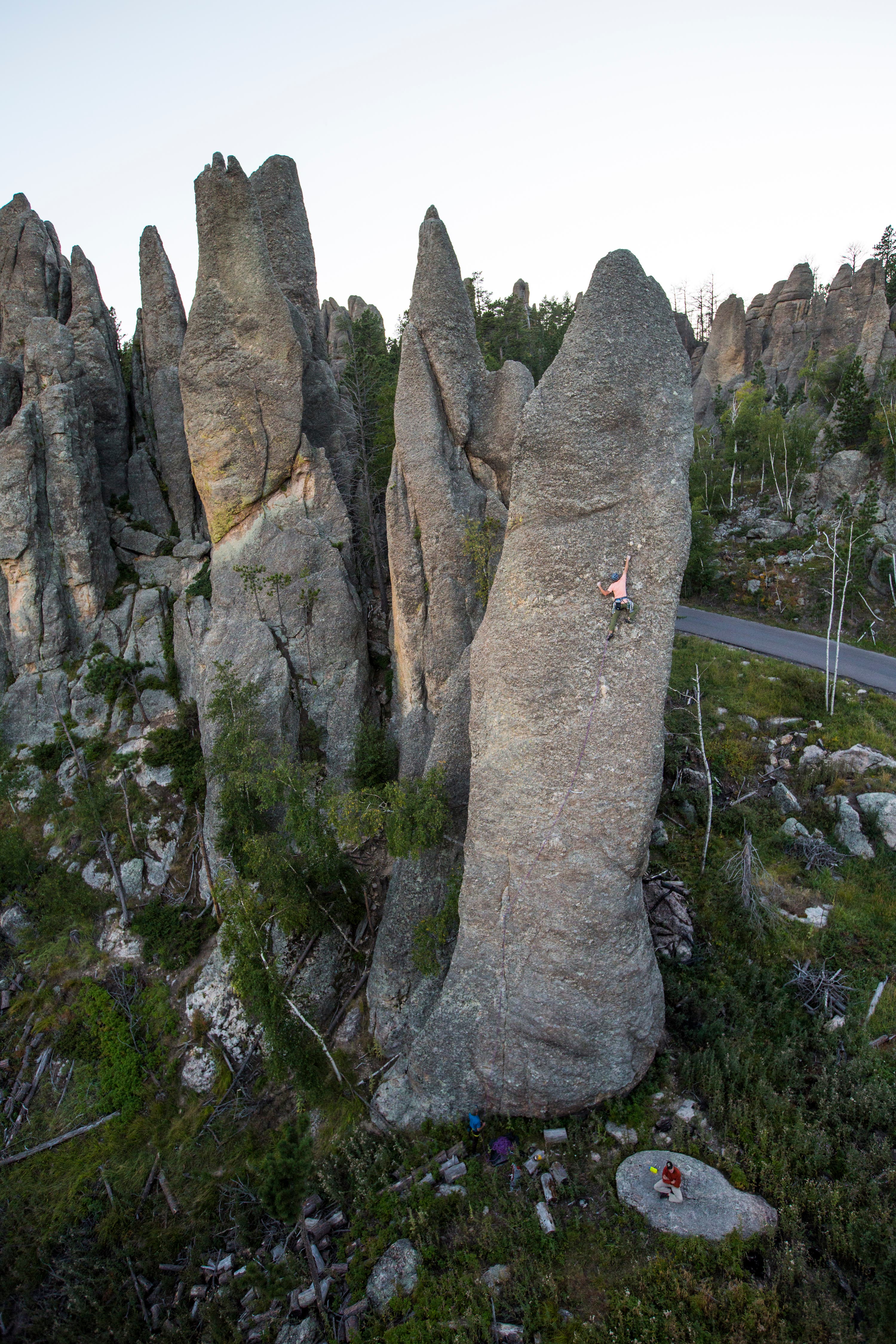 burr090514_202.jpg Needles Highway Alpine Rock Climbing South dakota