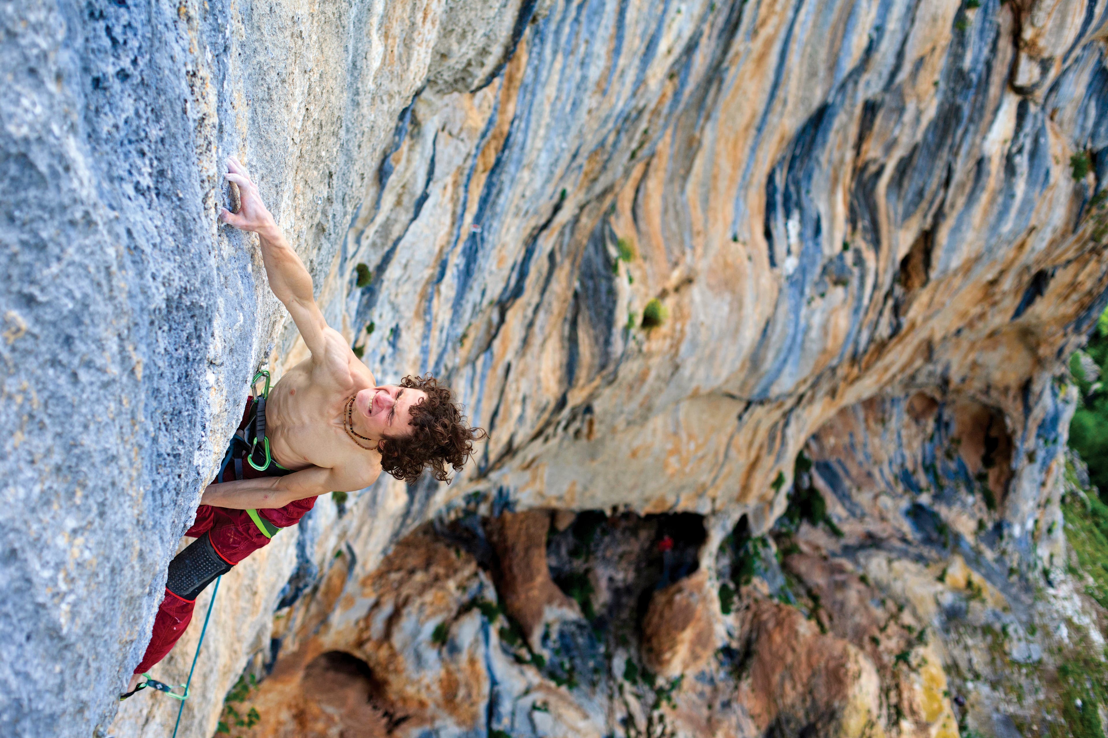 Adam Ondra Rock Climbing