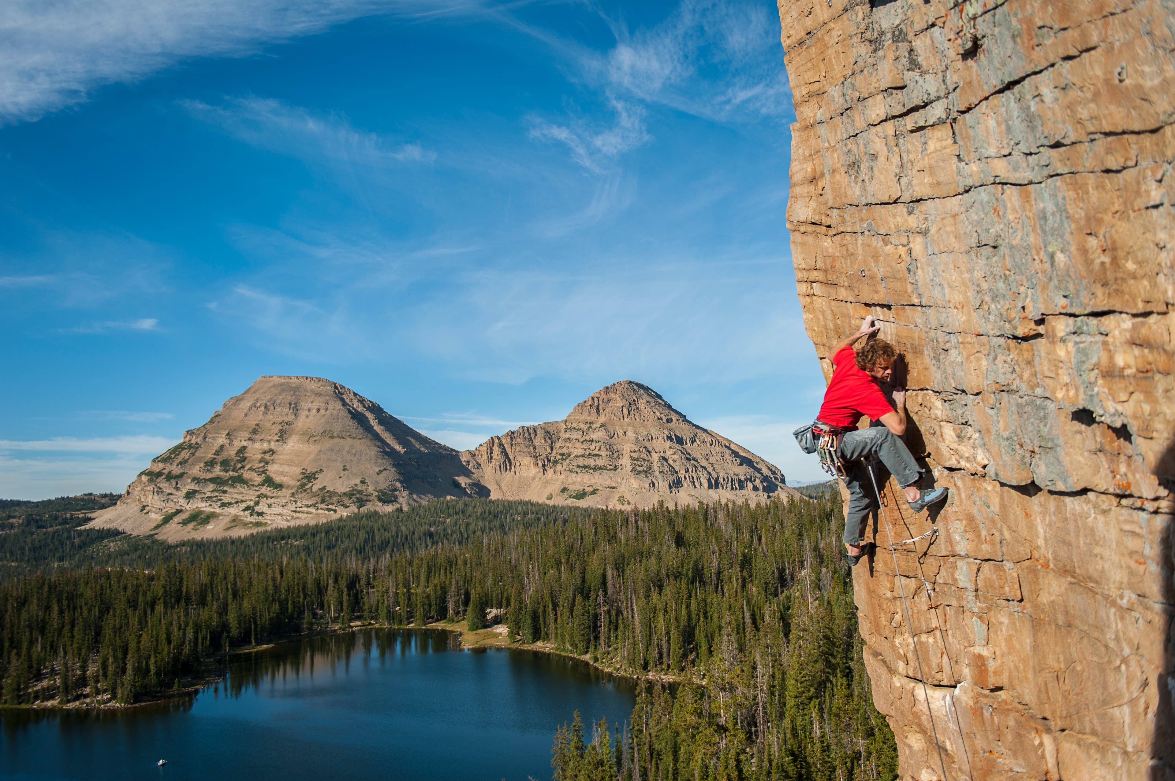 Uinta Mountains Utah Alpine Rock Climbing