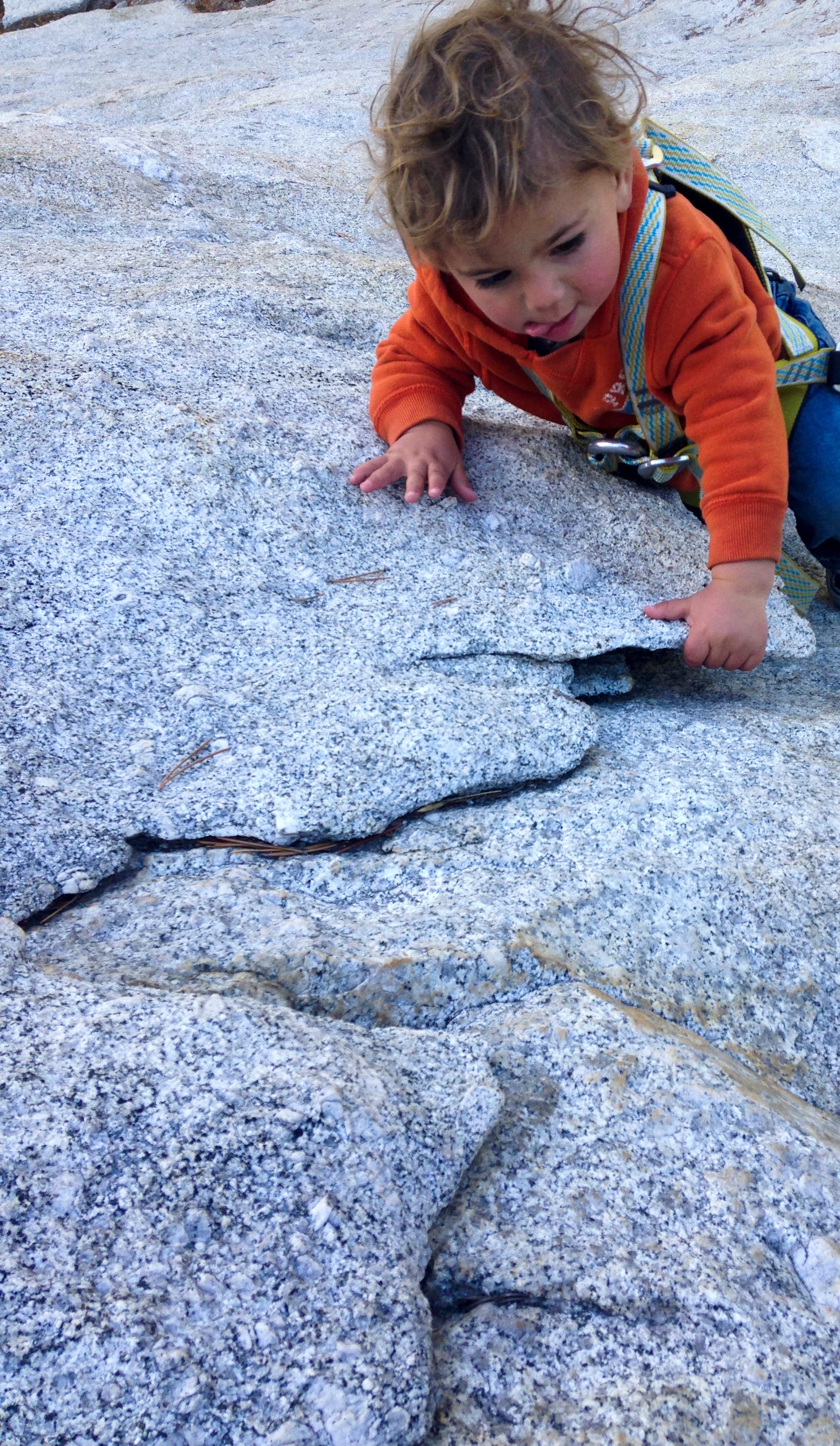 Dan Molner.jpg Rock climbing baby cute