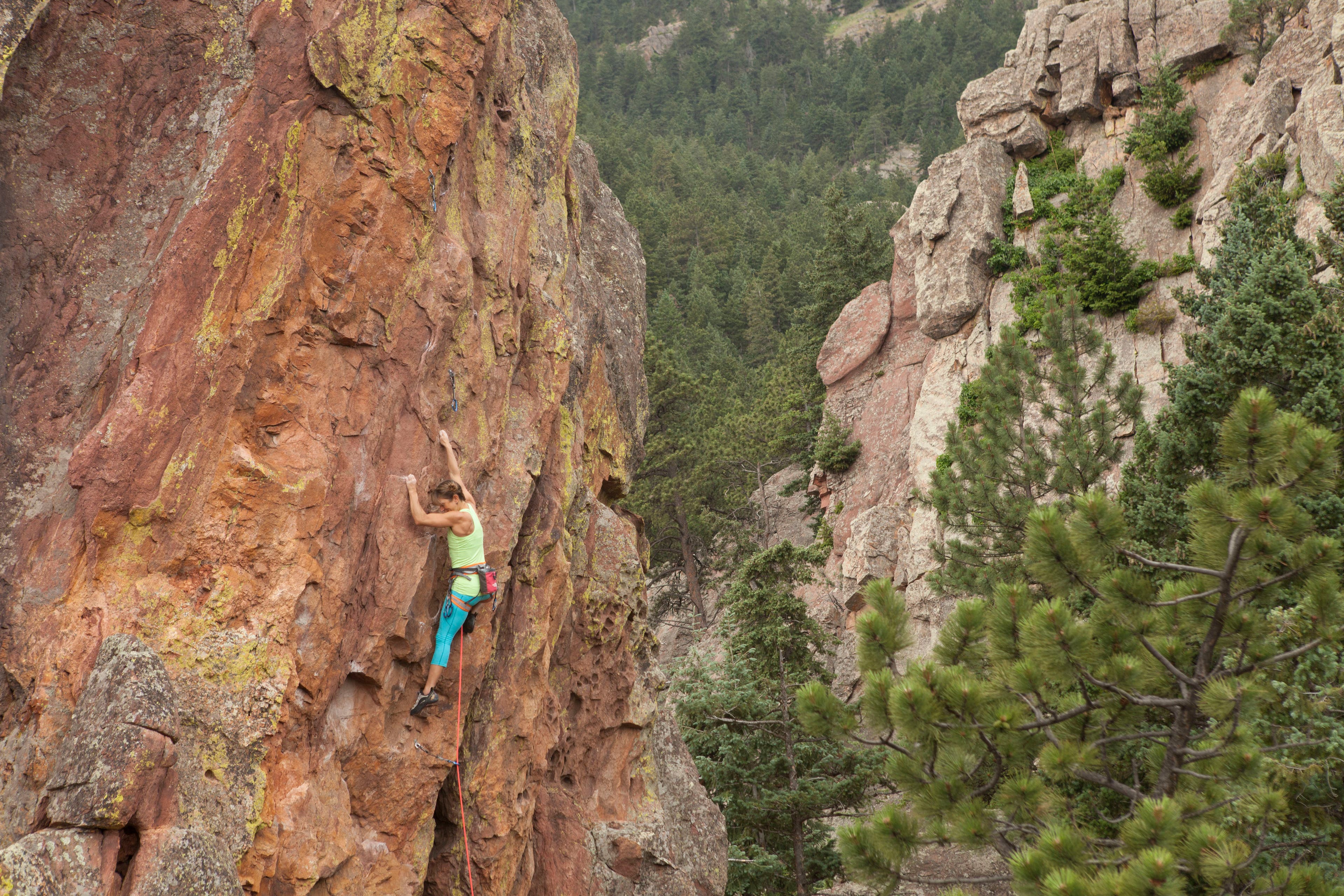 Heidi Wirtz Rock Climbing Yoga