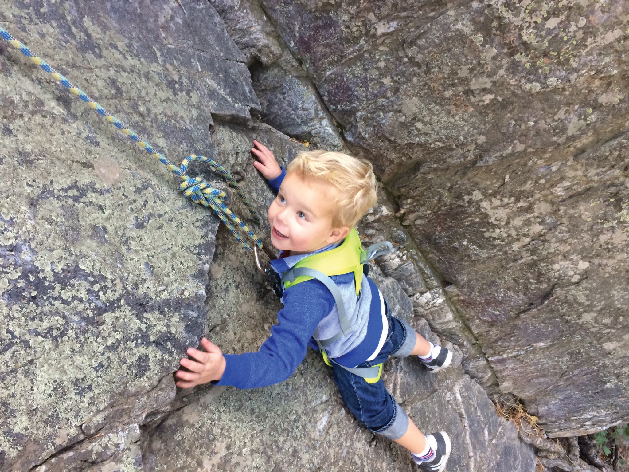 Kevin Cochrane.jpg Rock climbing baby cute