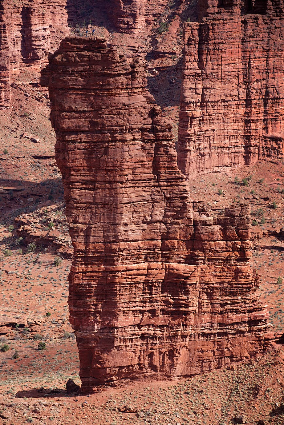 Wright Stuff Sharks Fin Utah Rock climbing