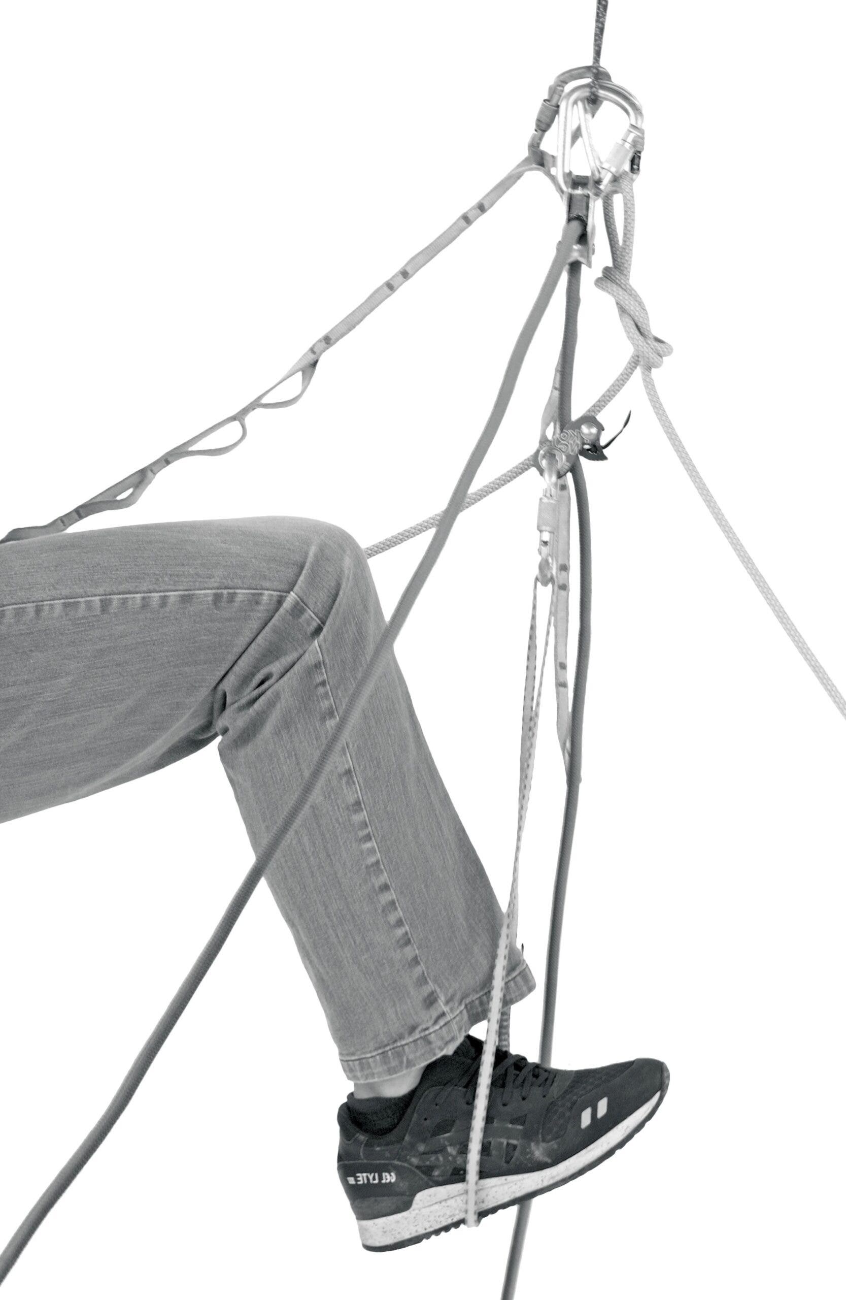 How to foot haul before toprope soloing.