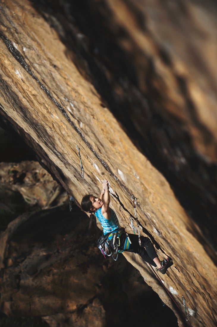2014_11_RED-1713_gn-web Angie Scarth-Johnson Rock Climbing Red River Gorge Sport