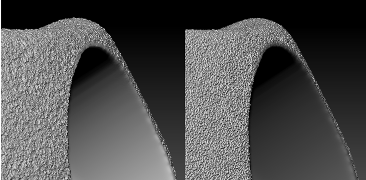Texture Force Climbing hold 3-D model texture