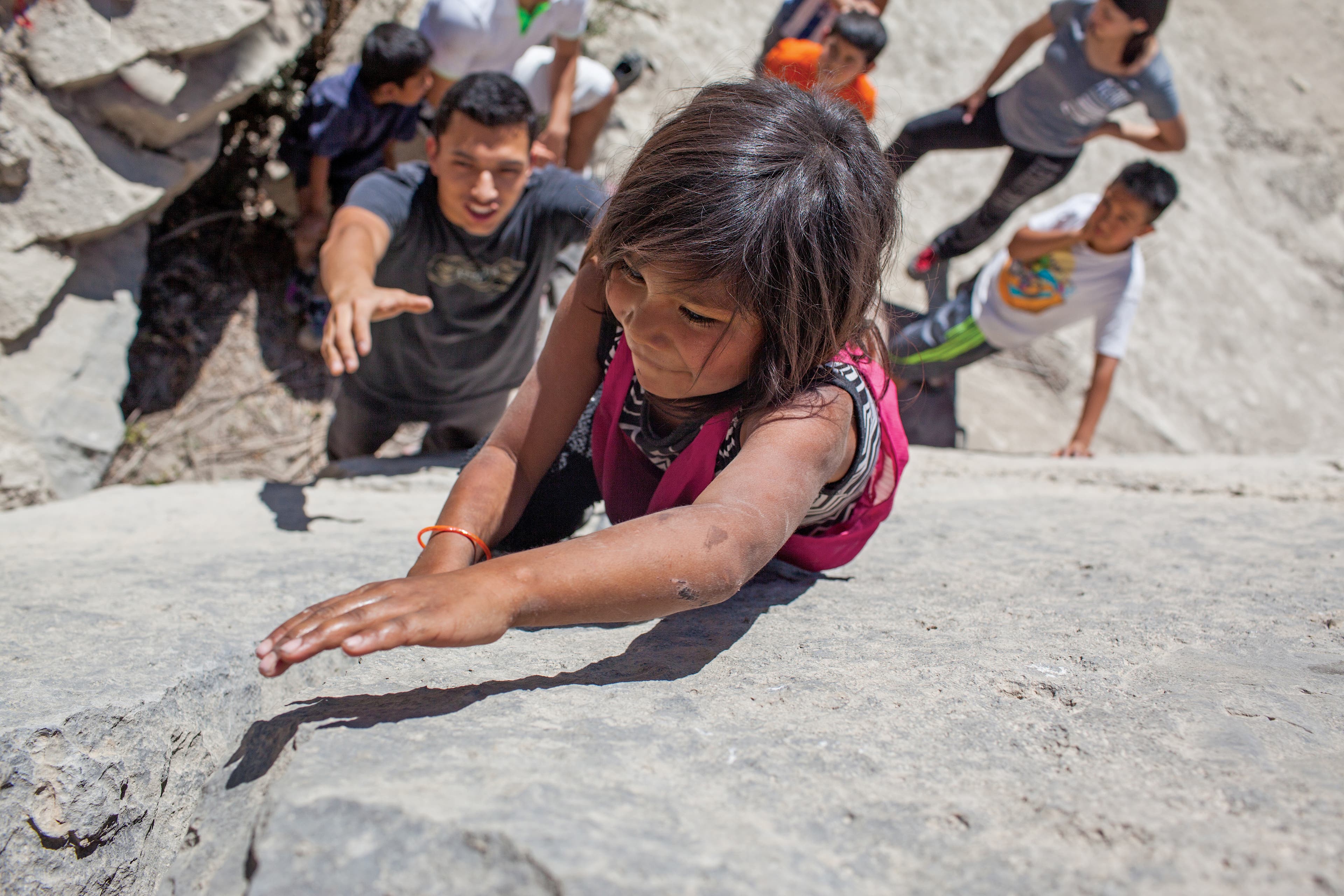 Escalando Fronteras Mexico Child Rock Climbing Non-Profit