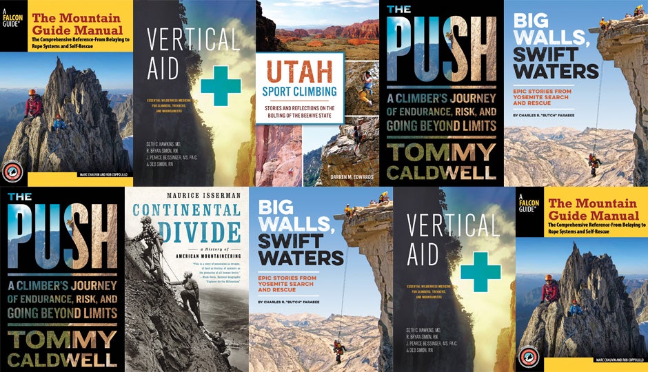 Review 6 New Rock Climbing Books for 2017