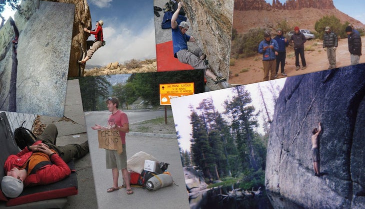 PeachesCollage Peaches Preaches James Lucas Rock Climbing Dirtbag