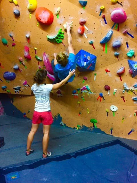 Rock Climbing Depression Treatment Gym
