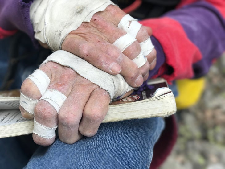 IMG_9150 Rock Climber Hands Old Man Robert Kelman