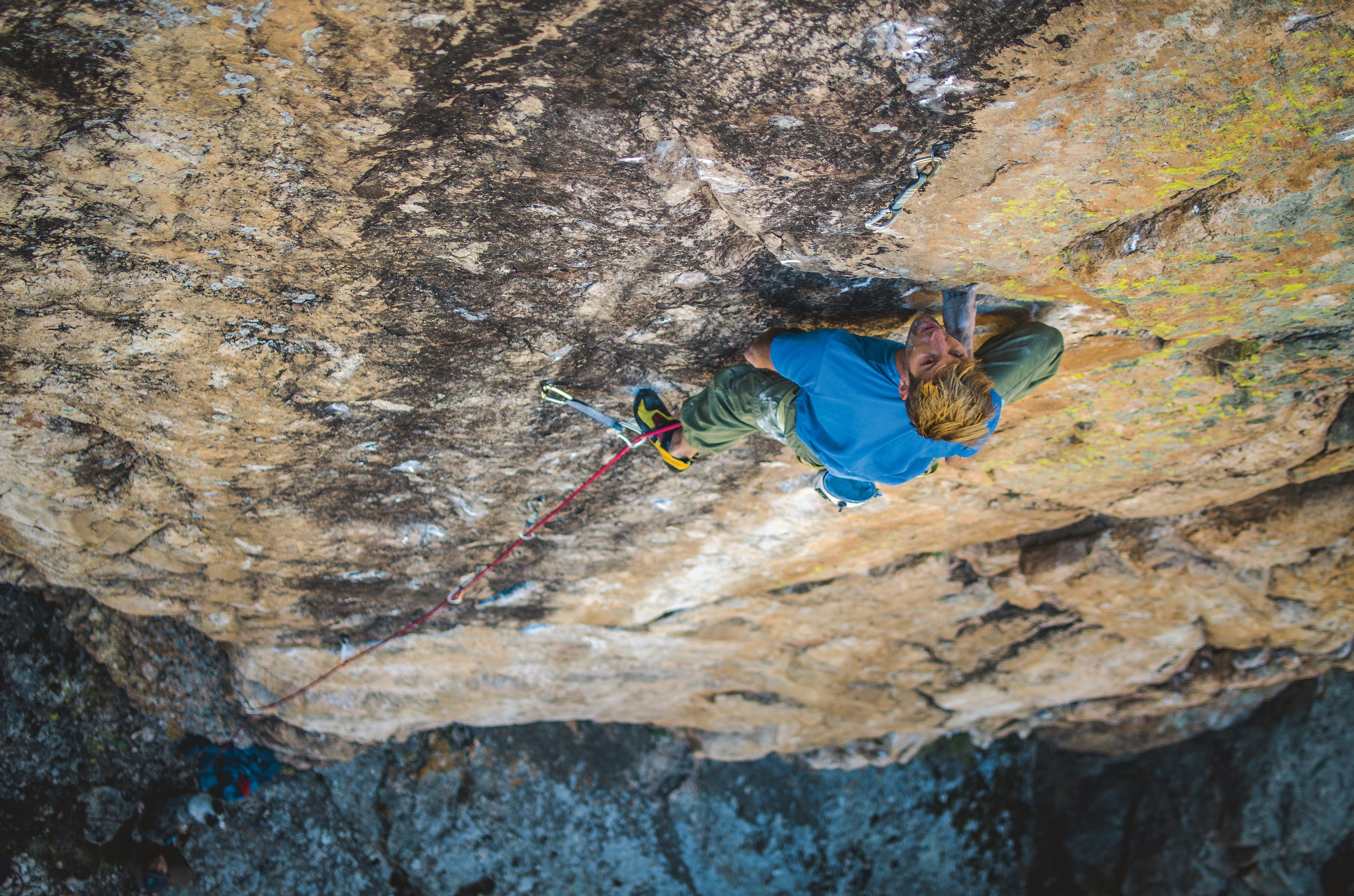 Ben Scott Poudre Canyon Sport Climbing Rock Colorado