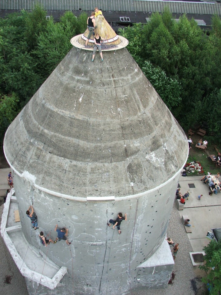 Urban Jungle Gyms 5 Abandoned Structures Turned Climbing Walls