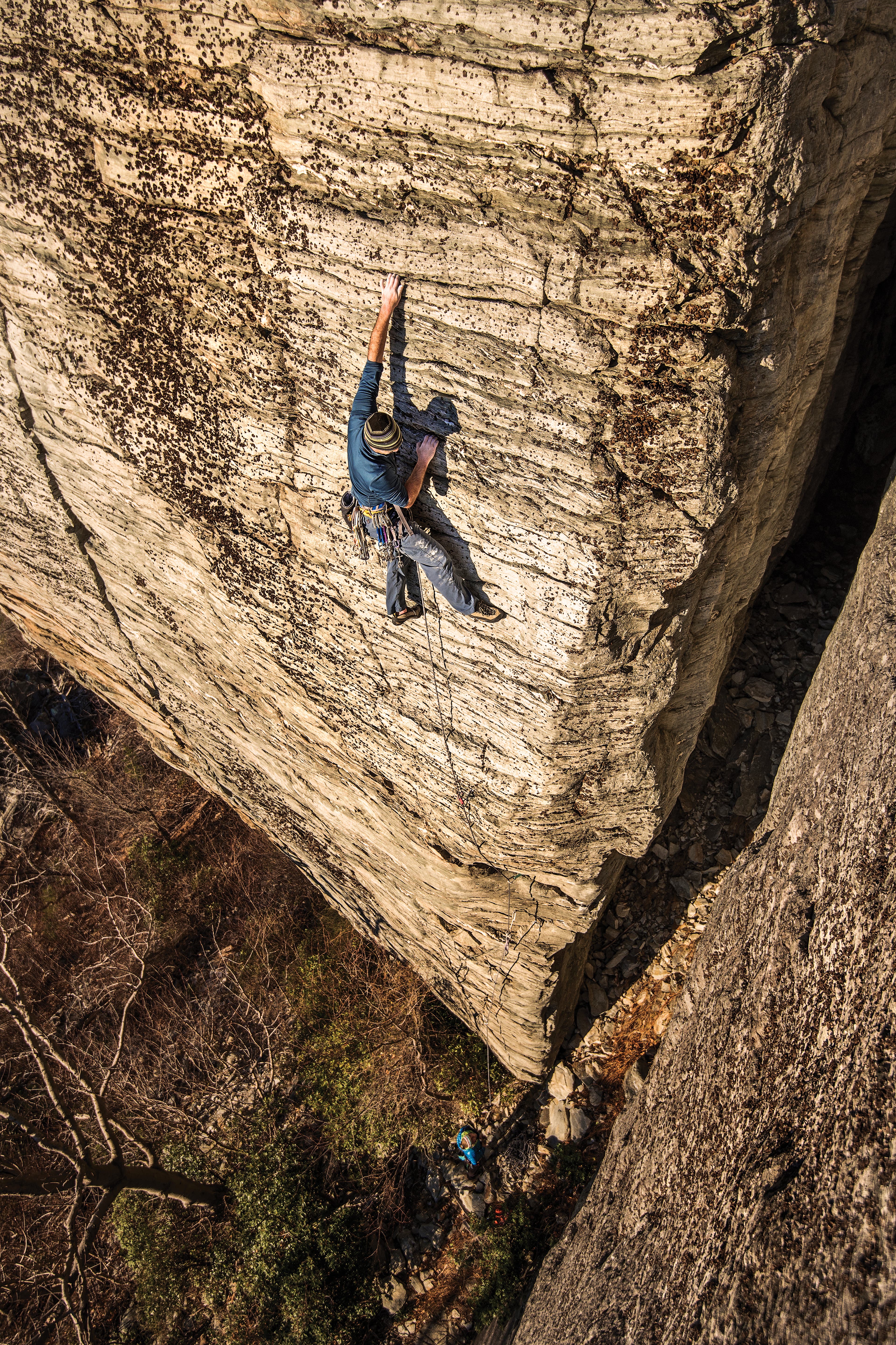Nathan Brown Rock Climbing North carolina