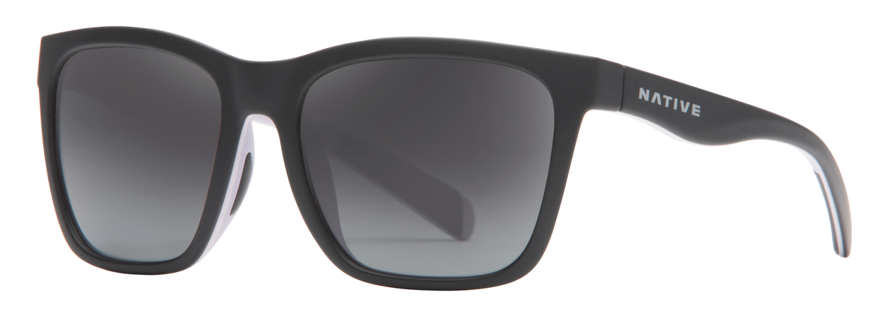 FR Braiden Matte Black Gray_highres_preview Native Eyewear Braiden Sunglasses Rock Climbing Outdoor