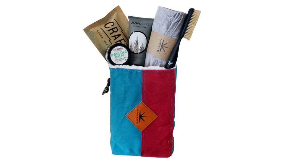 Stoked Climbing Stuffed Waxy Chalkbag Bouldering Gift