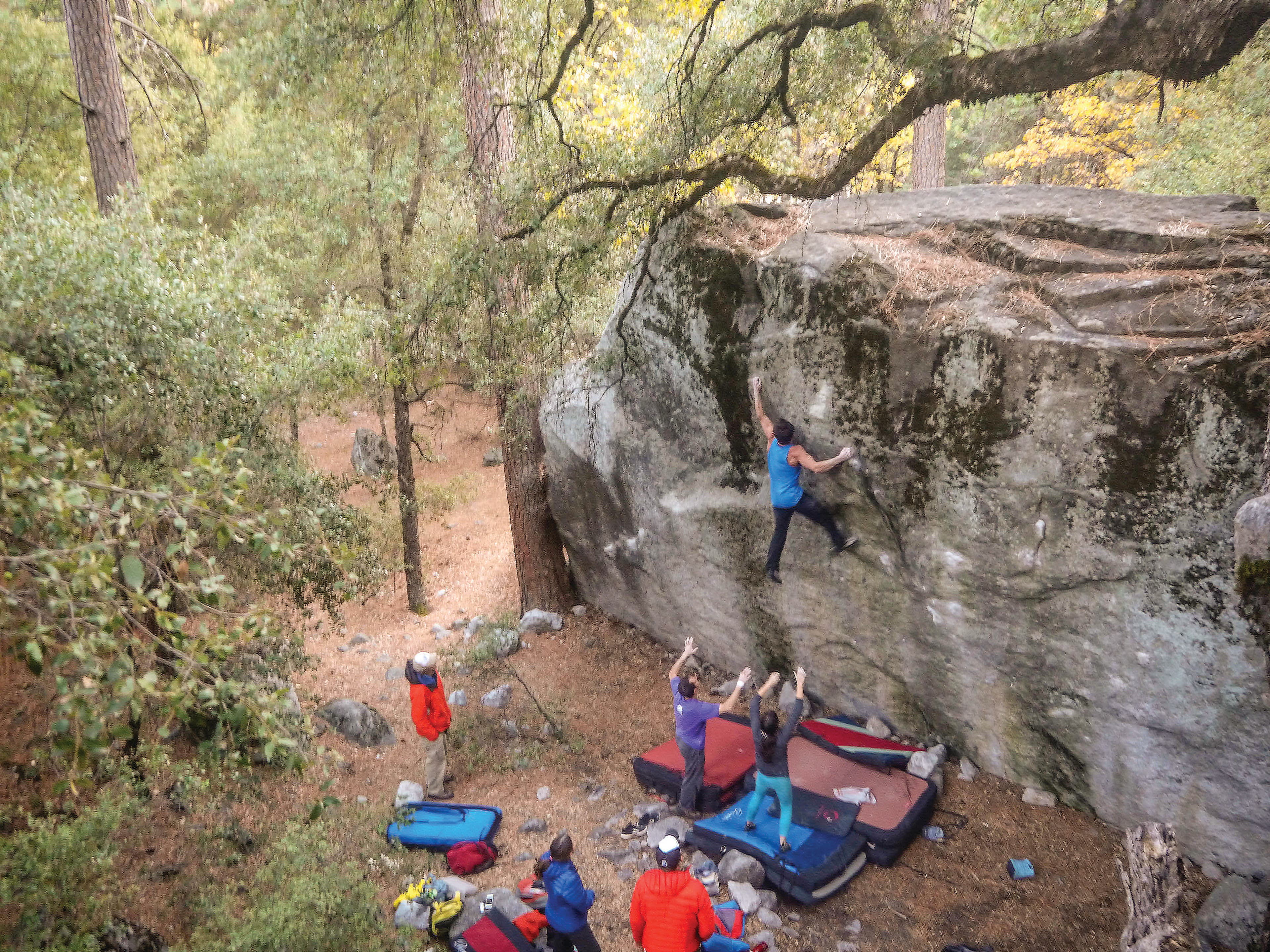Carloforce (1 of 1)_gn Thriller Boulder Camp 4 Yosemite Rock Climbing Bouldering