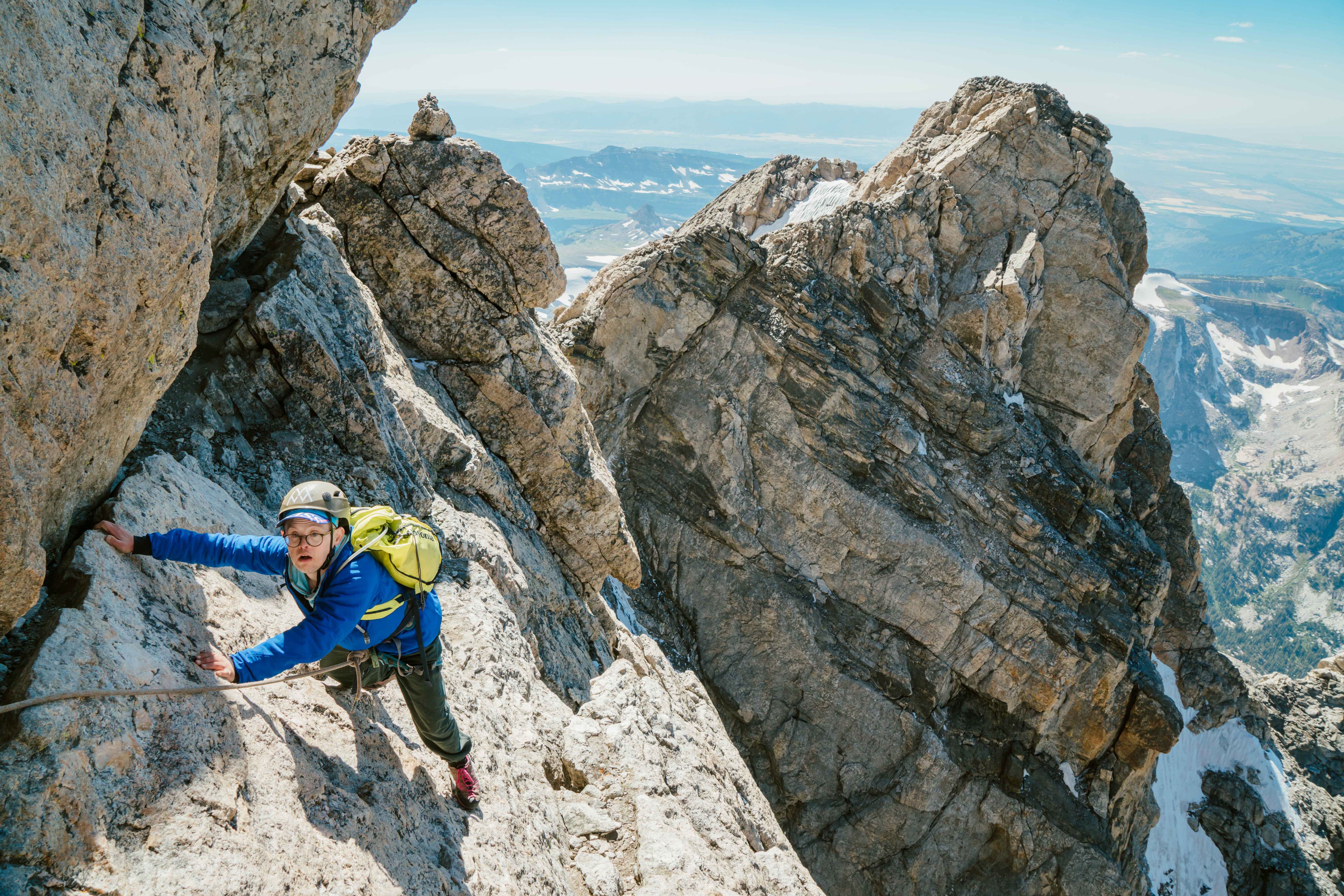 Andrew Bob Harris Down Syndrome Grand Teton Rock Climbing