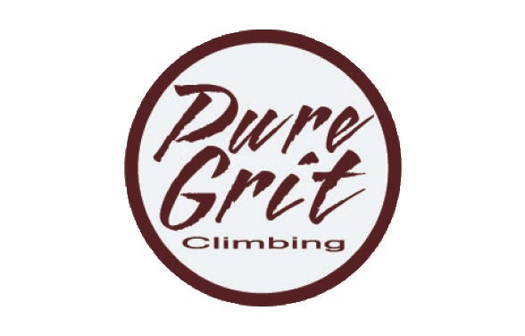PureGritLogo Pure Grit Logo Climbing Bouldering Chalk Bag