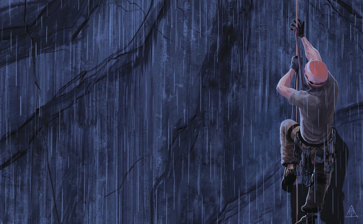 SpreadFinal2 Serenity Crack Royal Arches Rappel Stuck Rope Accident Climbing Yosemite