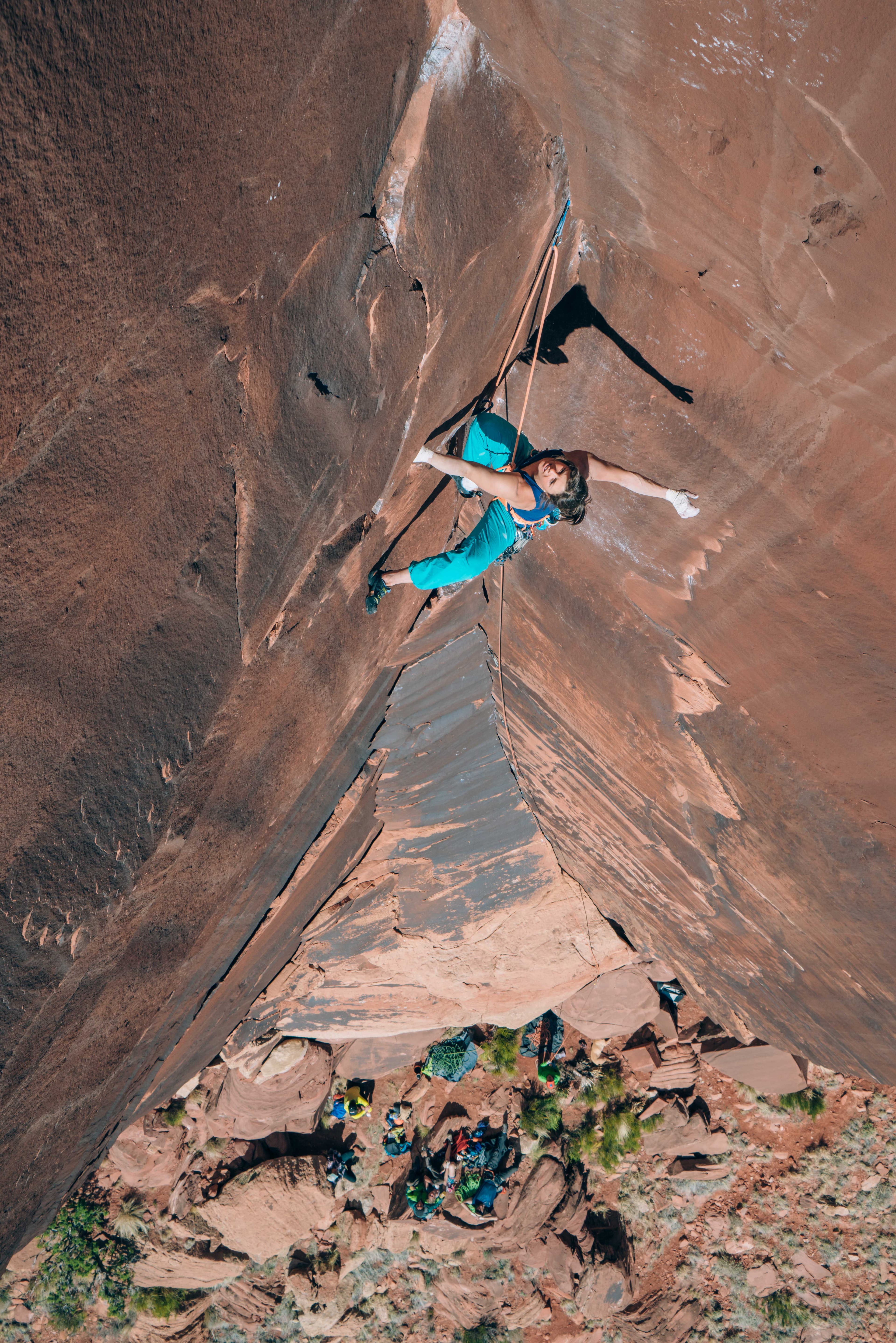 ellison-20170402-04117 Nina Caprez Desert Shield indian creek rock climbing trad crack utah
