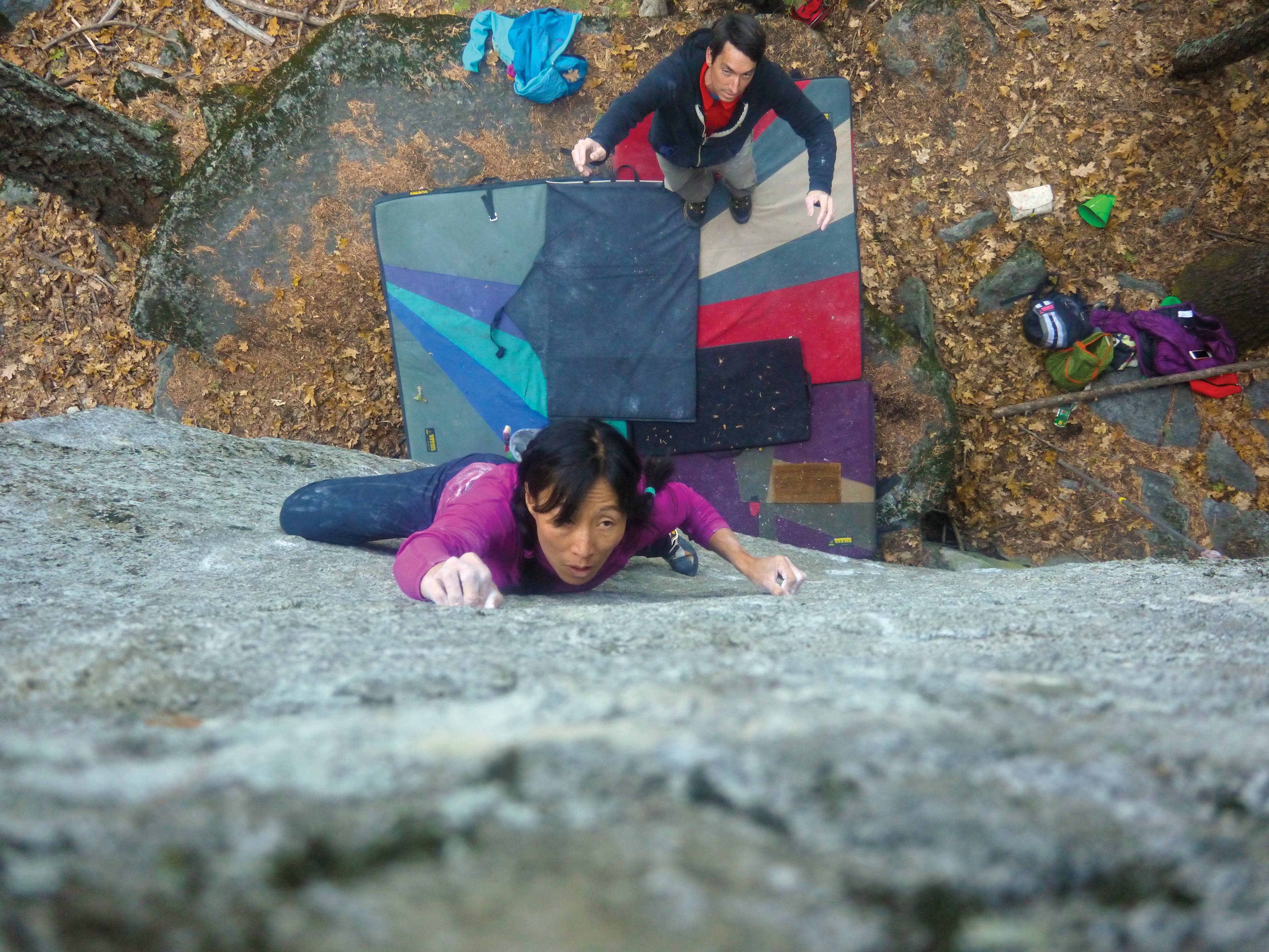 P1200641_gn-web Lyn Barraza Avocado Half Dome Village Yosemite Bouldering Rock Climbing