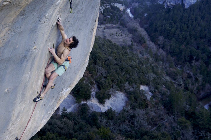 AO 2018_Super Crackinette 9a+ flash_BY BERNARDO GIMENEZ Adam Ondra Flash 9a+ 5.15a Supercrackinette Rock Climbing