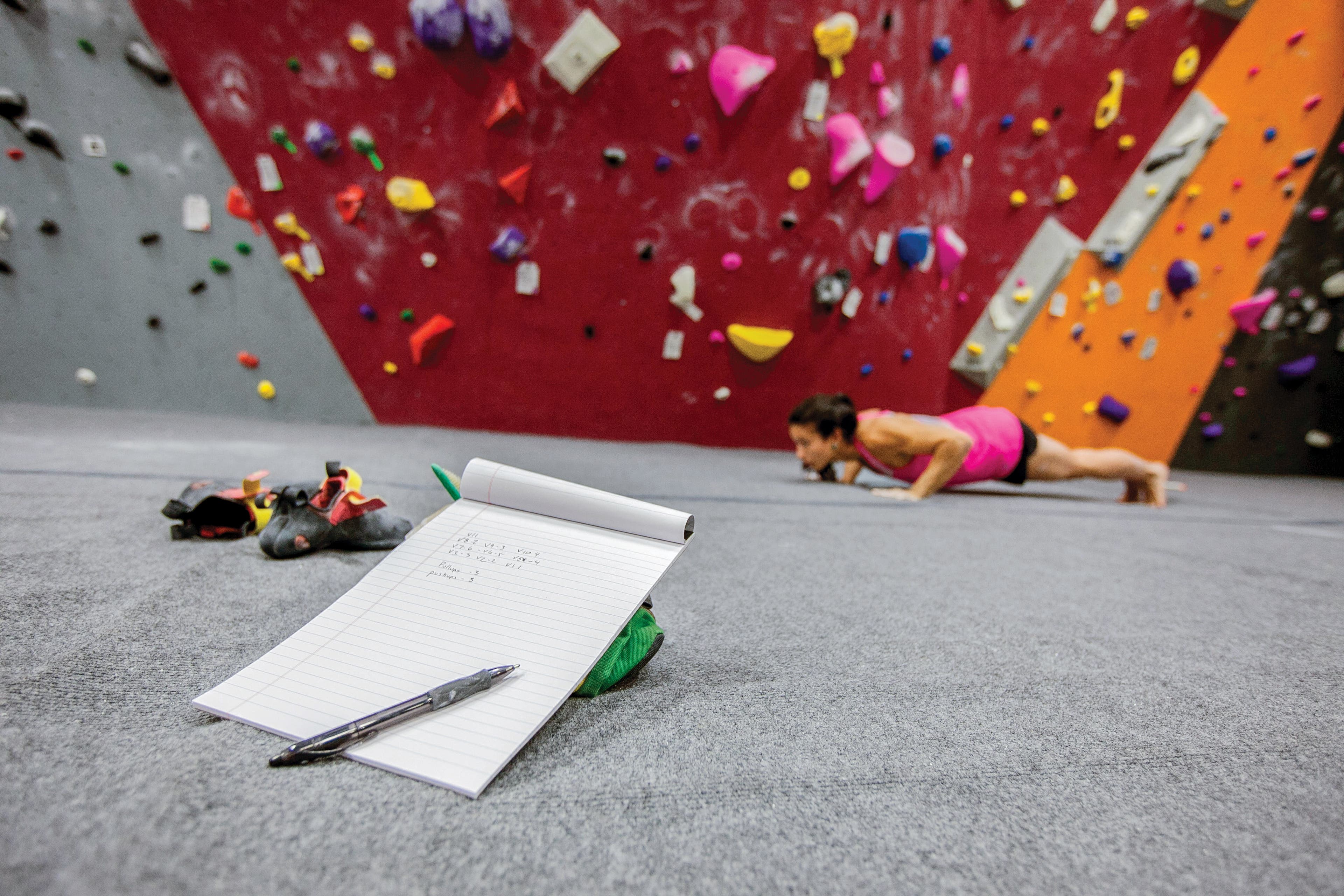 Climbing Mag-1_gn-web Nina Williams Rock climbing training gym push-up