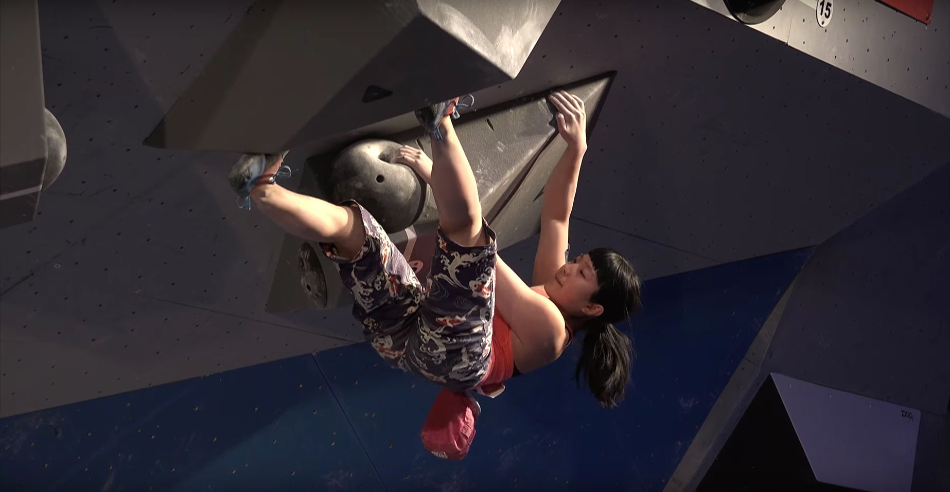 "Ashima Shiraishi Bouldering Nationals Rock Climbing USA Competition"