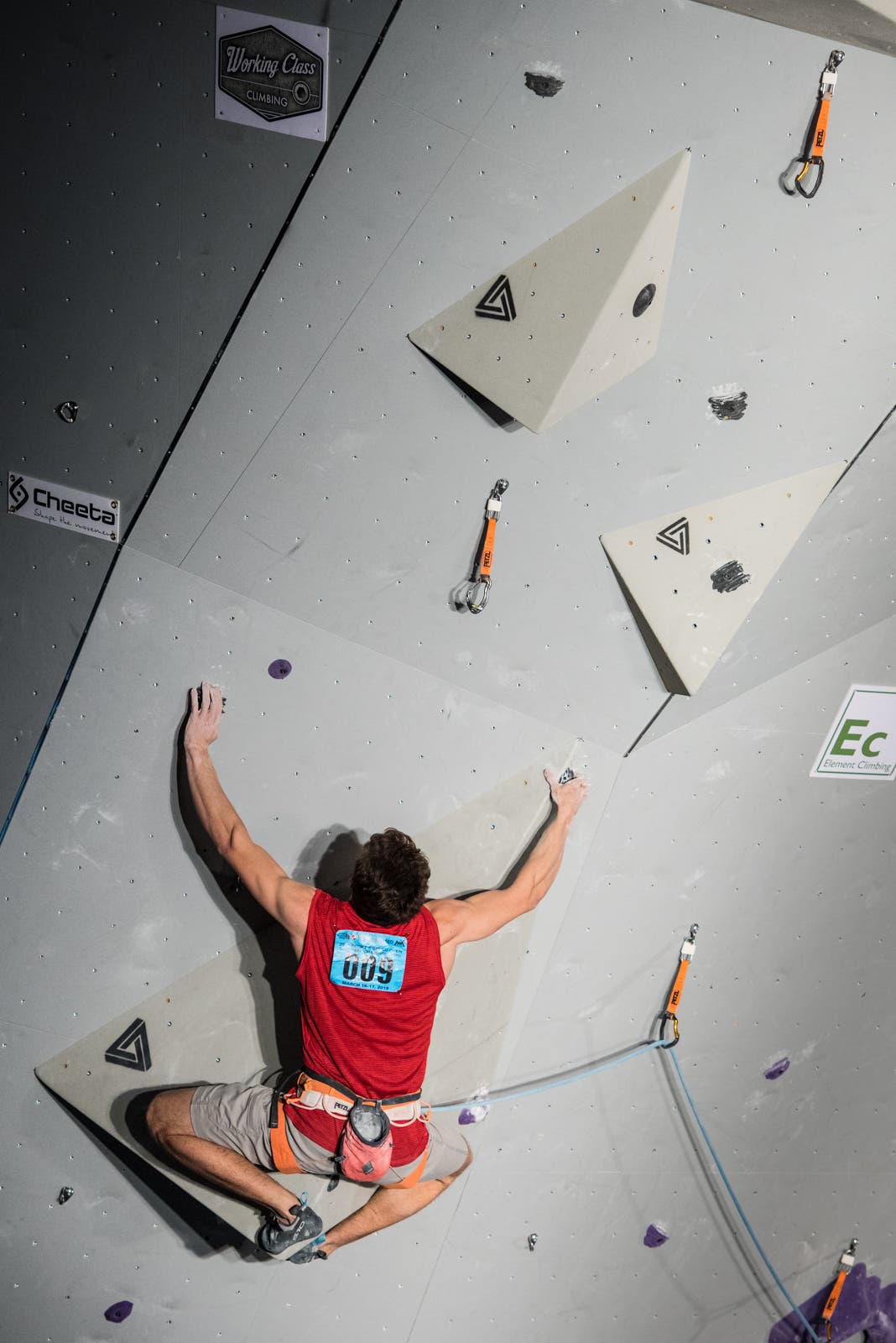 USA Climbing Sport Nationals 2018 Nathaniel Coleman