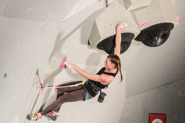 andreaLaue_usacOpenSportNats_claireFinals-7721 Claire Buhrfeind USA Climbing Competition Sport Nationals 2018