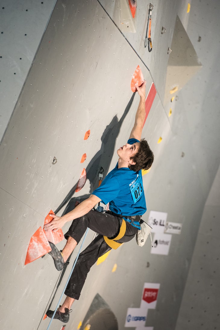 andreaLaue_usacOpenSportNats_seanQualis-6730 Sean Bailey USA Climbing Competition Sport Nationals 2018