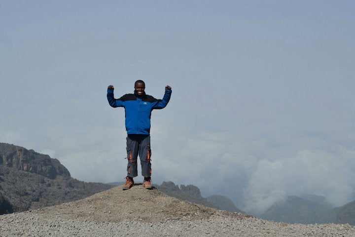 Kamau on kili Kilimanjaro Climbing Mountain Africa Flying Kites