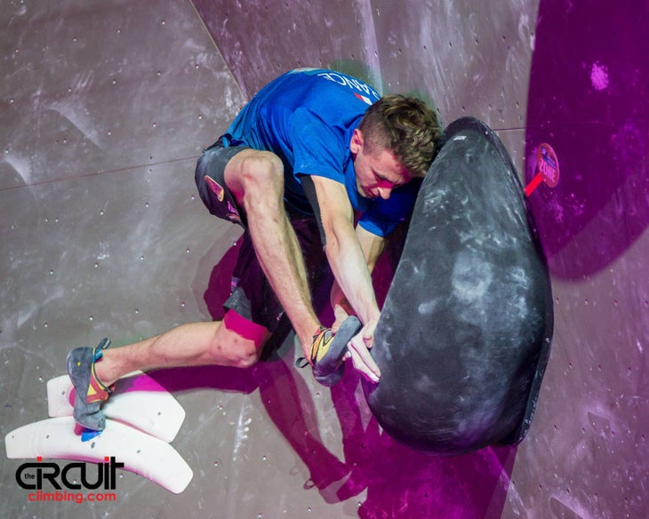 30742993_1020317671453004_7483704750609793024_o 2018 IFSC Bouldering World Cup Meiringen Climbing Manuel Cornu Competition