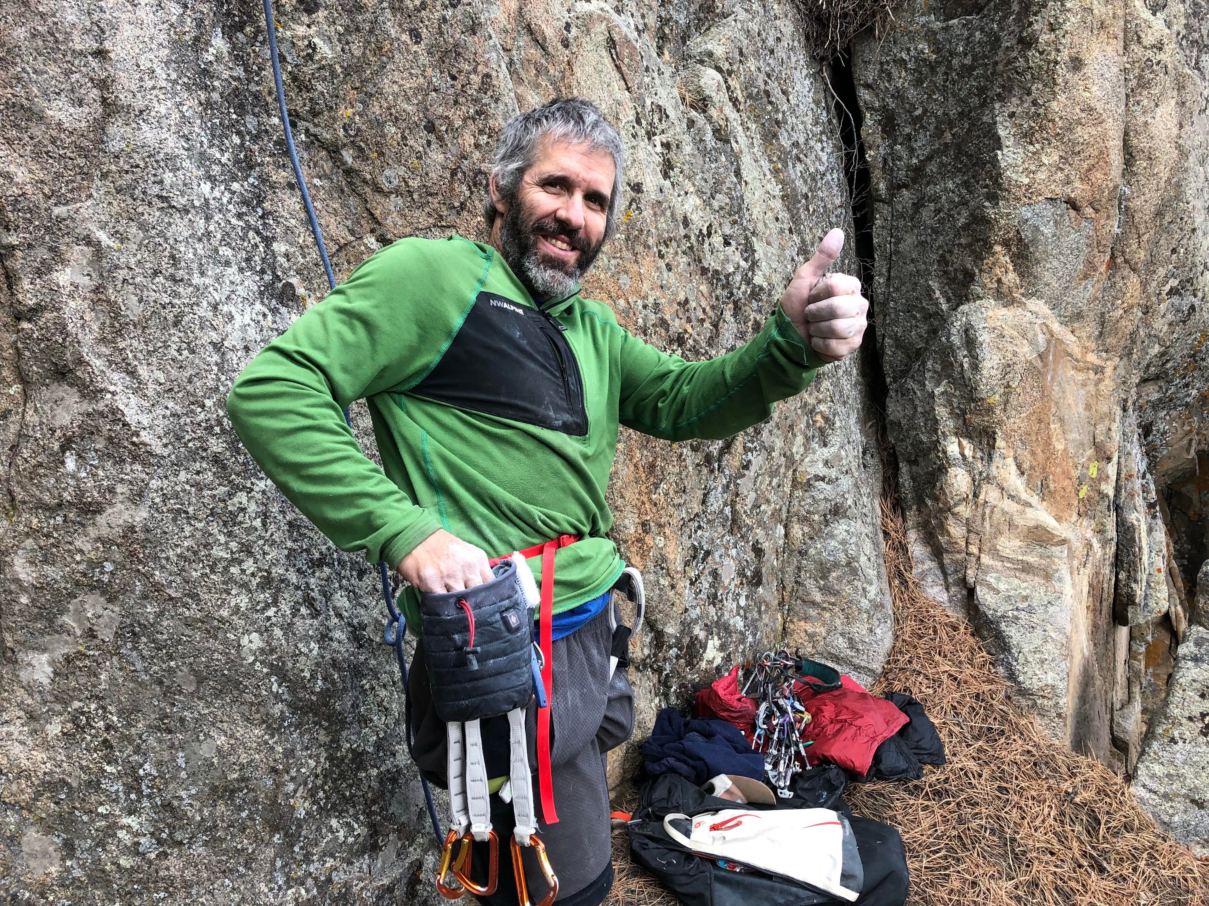 Black Diamond Hot Forge Heated Chalkbag Real Rock Climbing