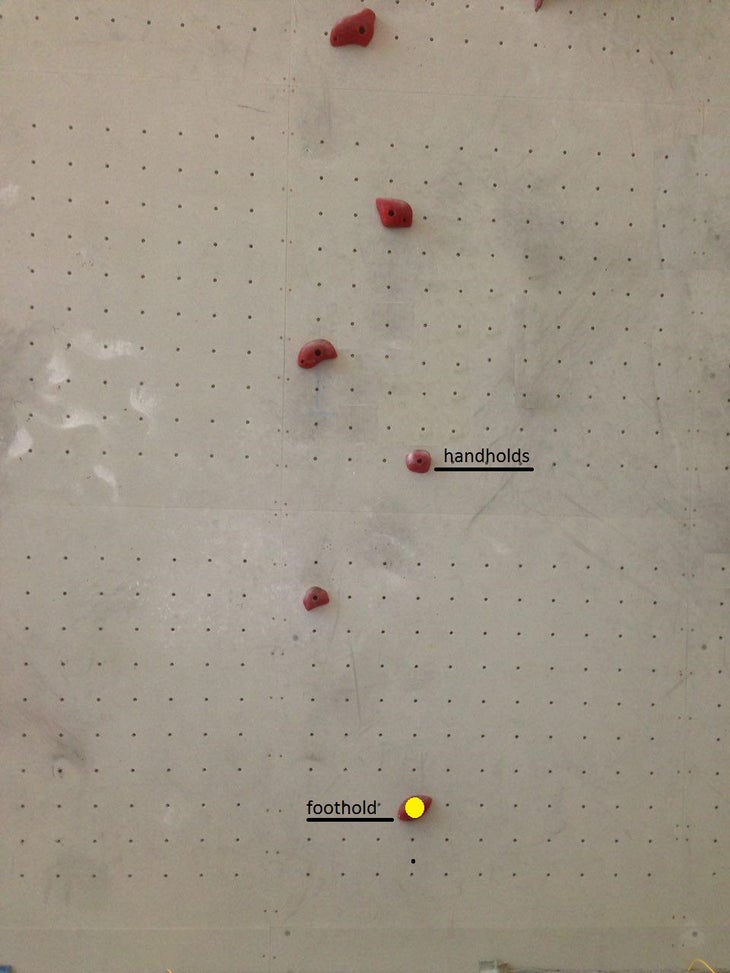 Speed climbing zig-zag pattern route training drills rock practice