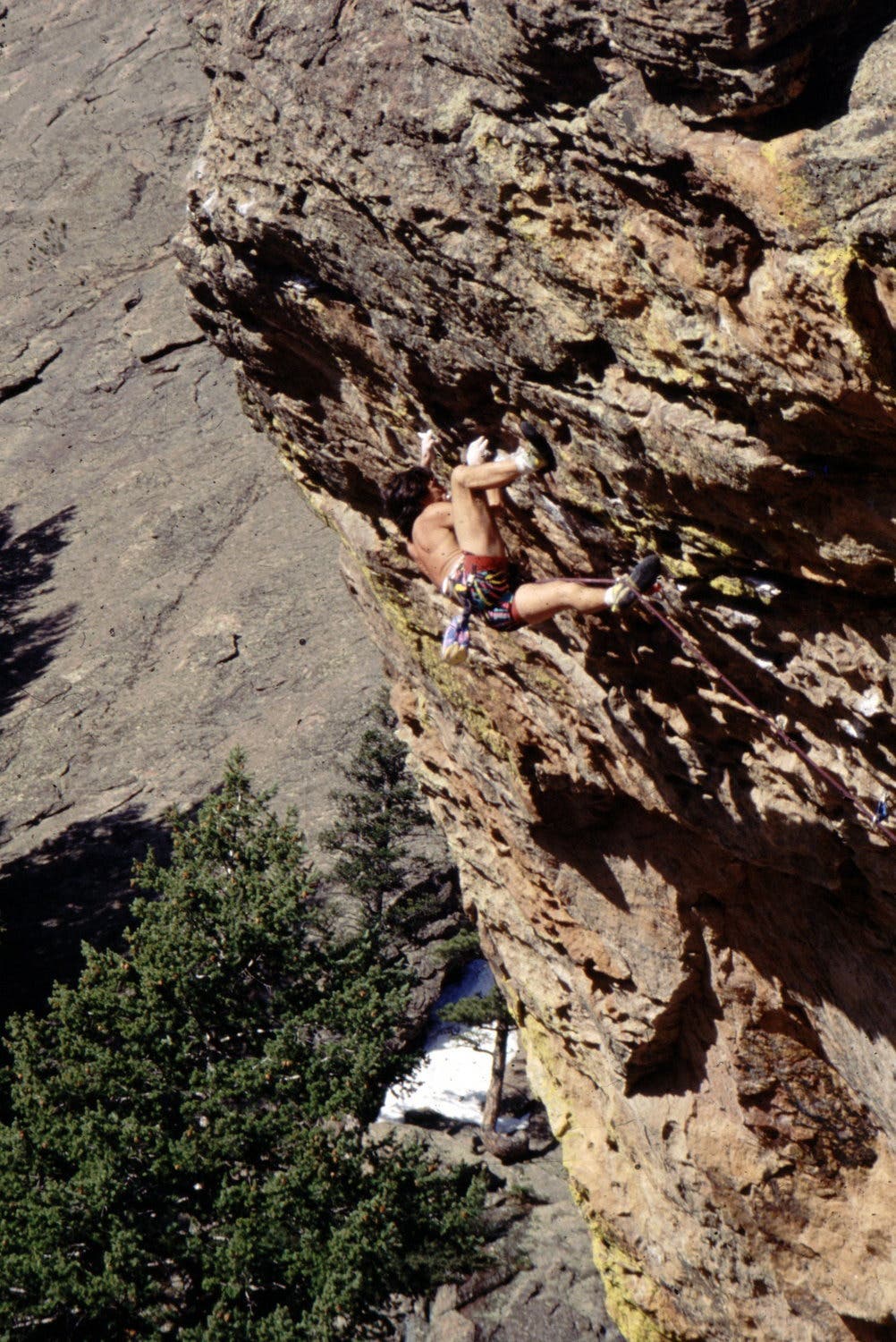 Horan_Guardian_FA Bob Horan The Guardian 5.12d Skunk Canyon Flatirons Colorado Rock Climbing Sport