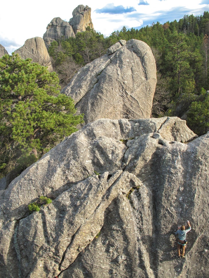 IMG_3252 Black Hills South Dakota Rock Climbing Sport Trad