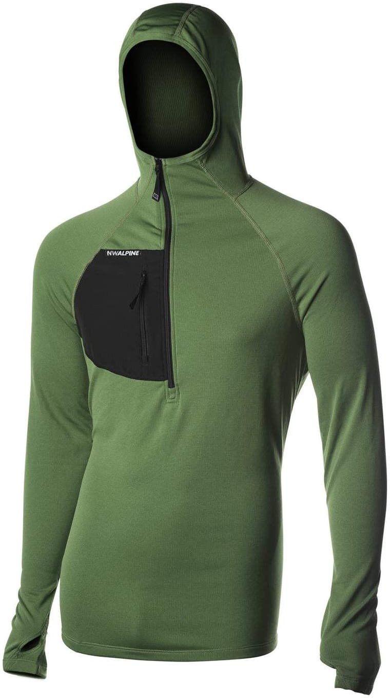 NWAlpineHoodyBody NW Alpine Black Spider Hoody Review Rock Climbing Apparel Gear