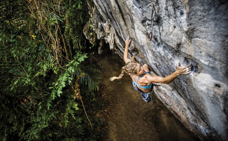 07-thailandat8months-01 copy_gn rannveig aamodt Art and Sport 5.13c tonsai thailand rock climbing sport