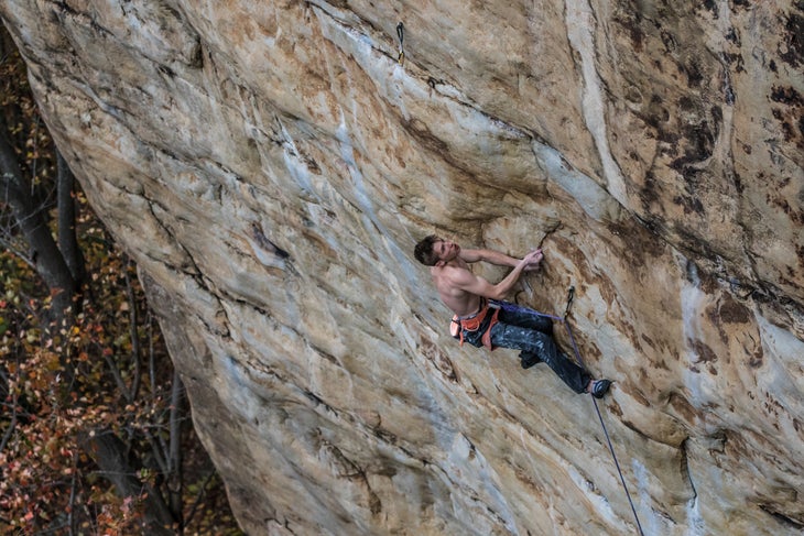 IMG_0330 Ben Hanna rock climbing sport coal train 5.14a new river gorge west virginia