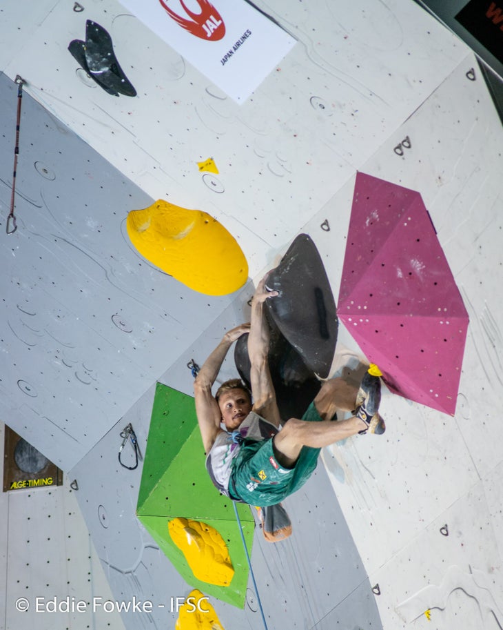 1 IFSC climbing world cup arco italy Jakob schubert lead