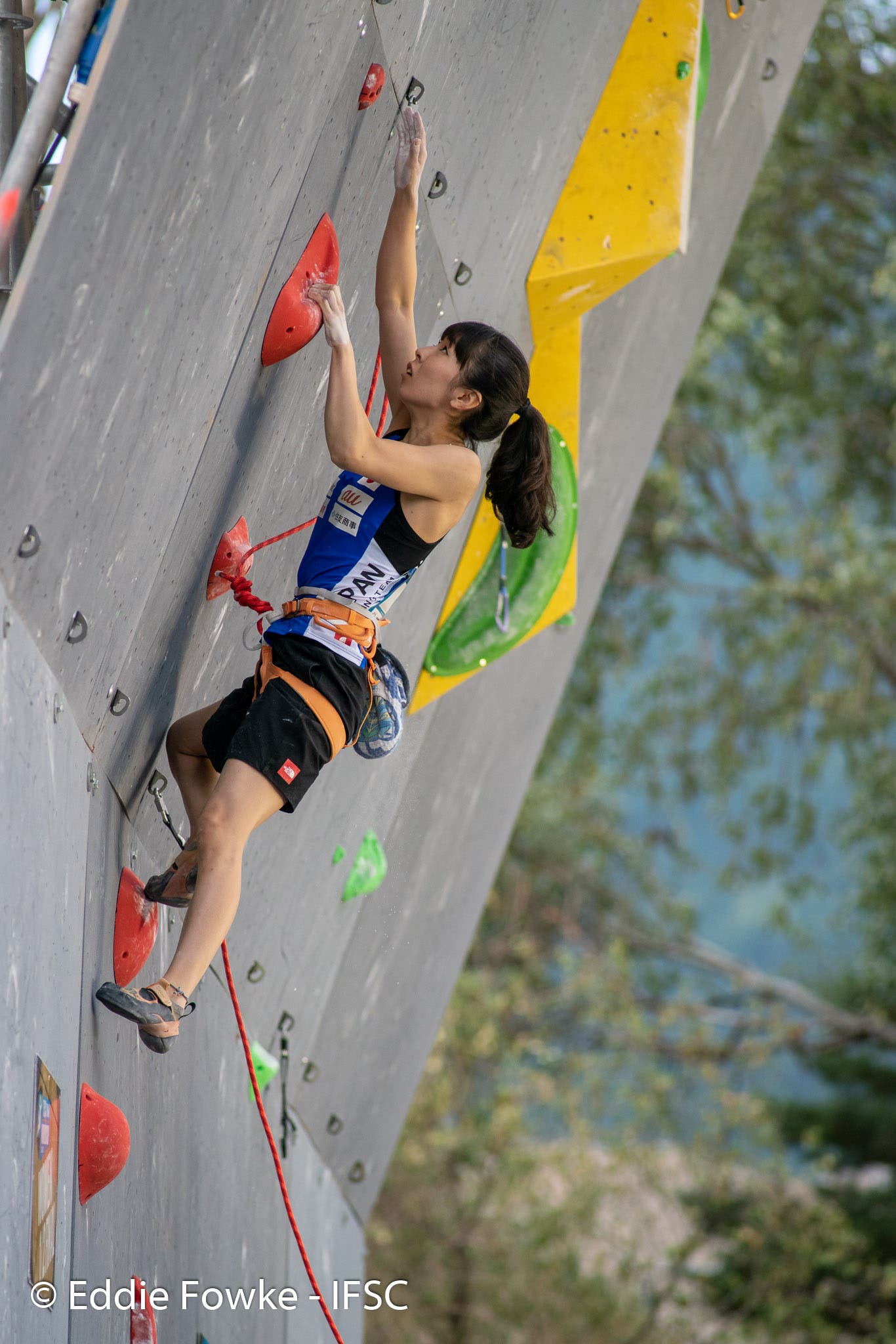 IFSC climbing world cup arco italy janja garnbret lead