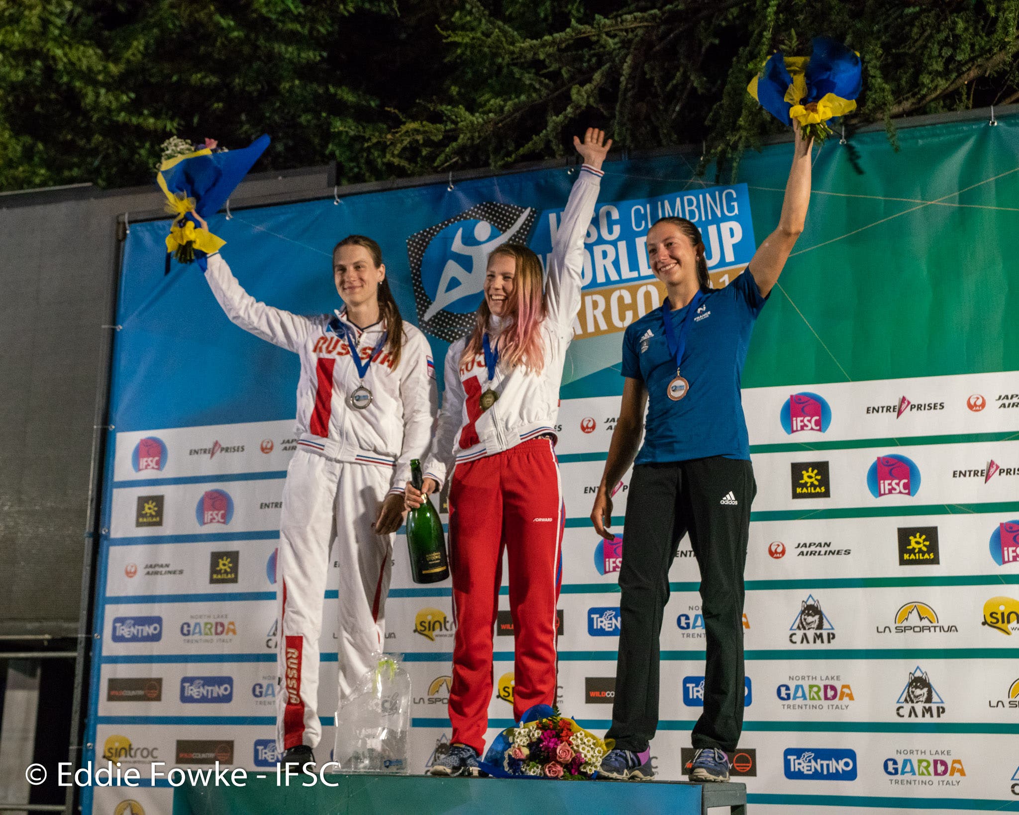 28809343627_455bb637ab_o IFSC climbing world cup arco italy speed podium women