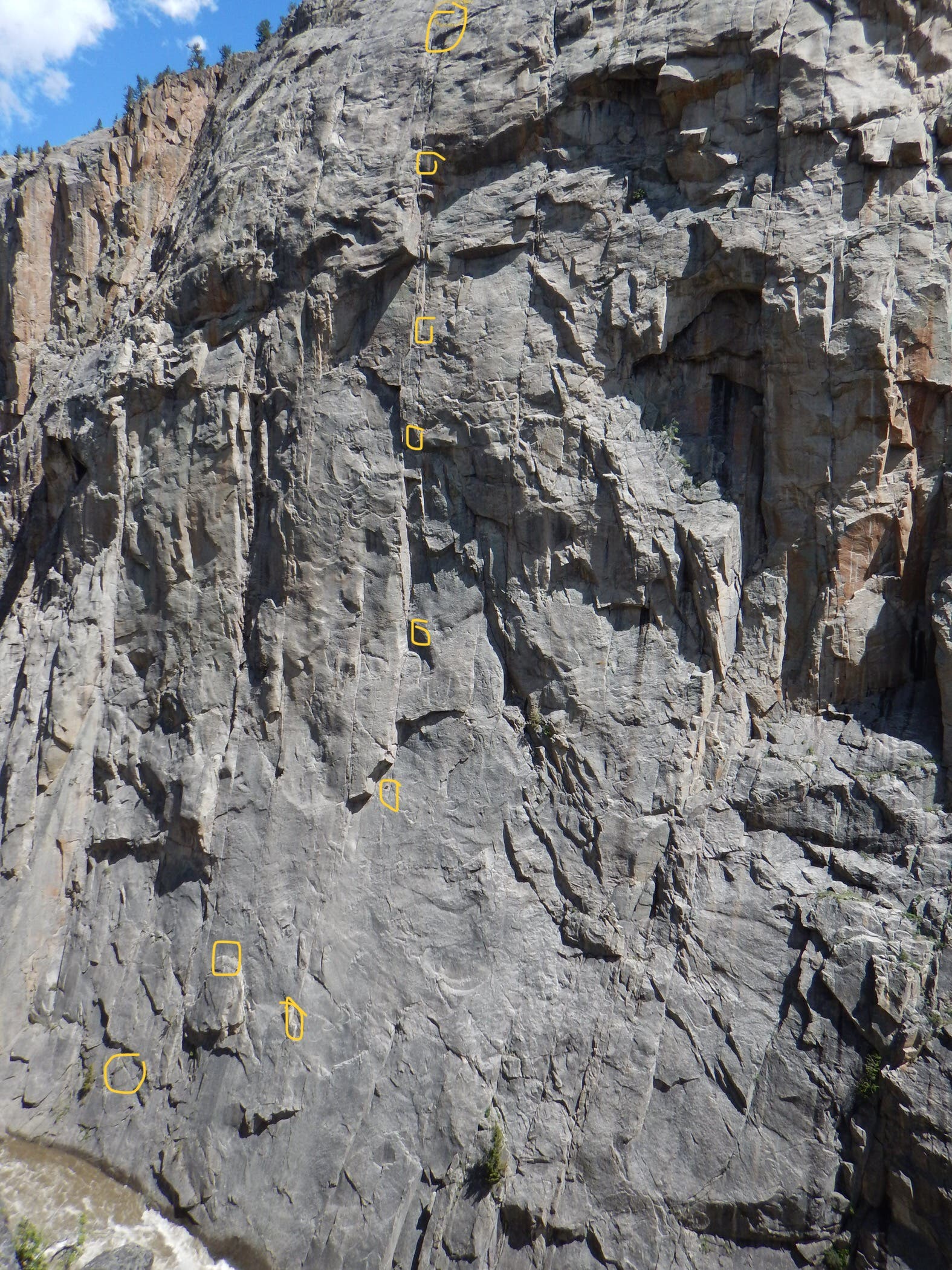 Yellow Wolf Whit Magro 5.14- Wyoming Clarks Fork Rock Climbing